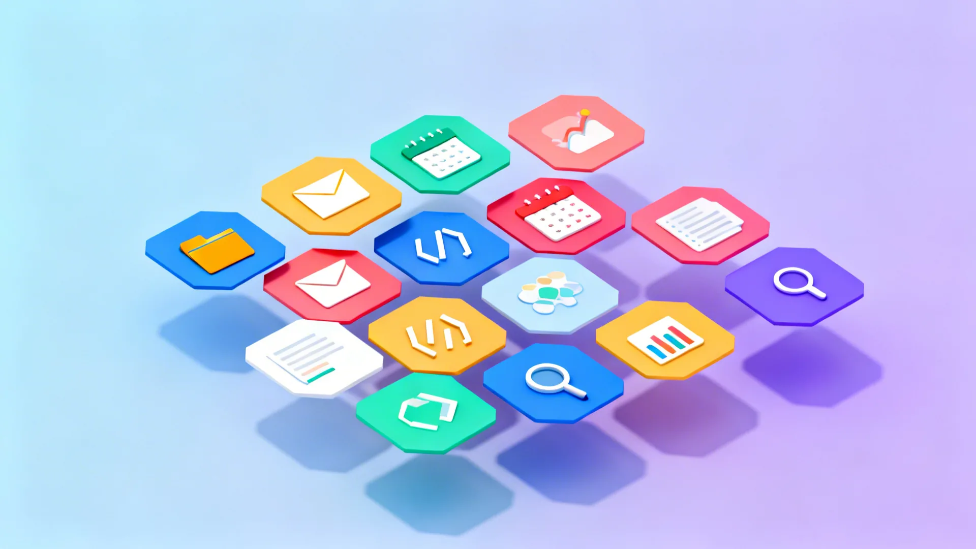 오픈클로 스킬 카드들이 격자 형태로 배열된 모습