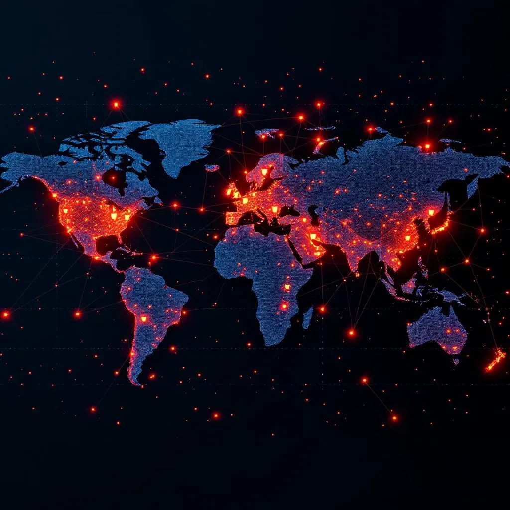 네트워크 노출 위험 시각화